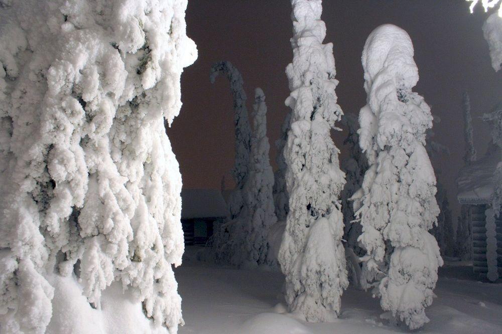 Kelokoto Chalets Rukatunturi Exteriér fotografie